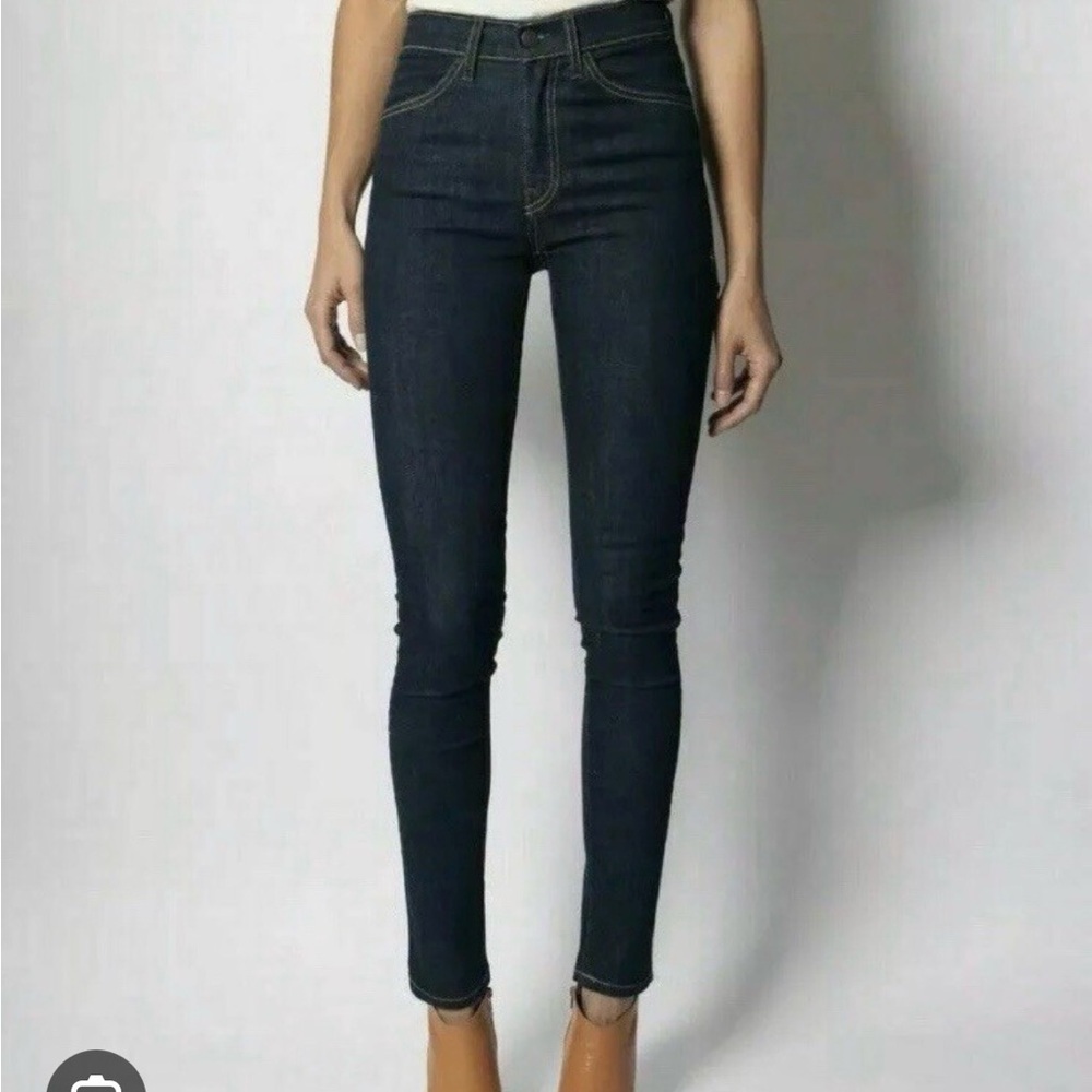 imogene + willie imogene dark indigo stretch